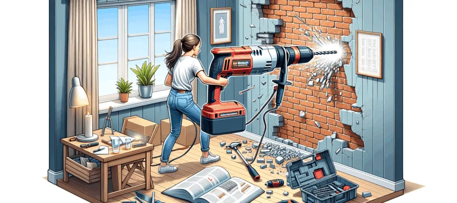 DIY-Wanddurchbrueche mit dem Bohrhammer: Schritt-fuer-Schritt Anleitung