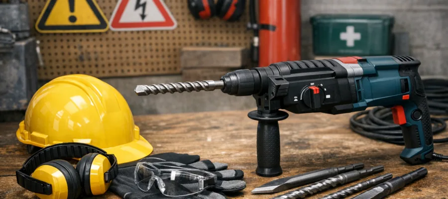 Bohrhammer Sicherheit beim Kauf und Gebrauch: Worauf Anfaenger achten muessen