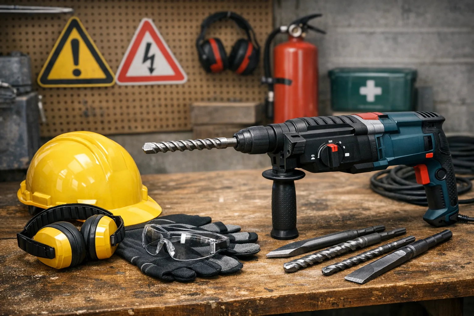 Bohrhammer Sicherheit beim Kauf und Gebrauch: Worauf Anfaenger achten muessen
