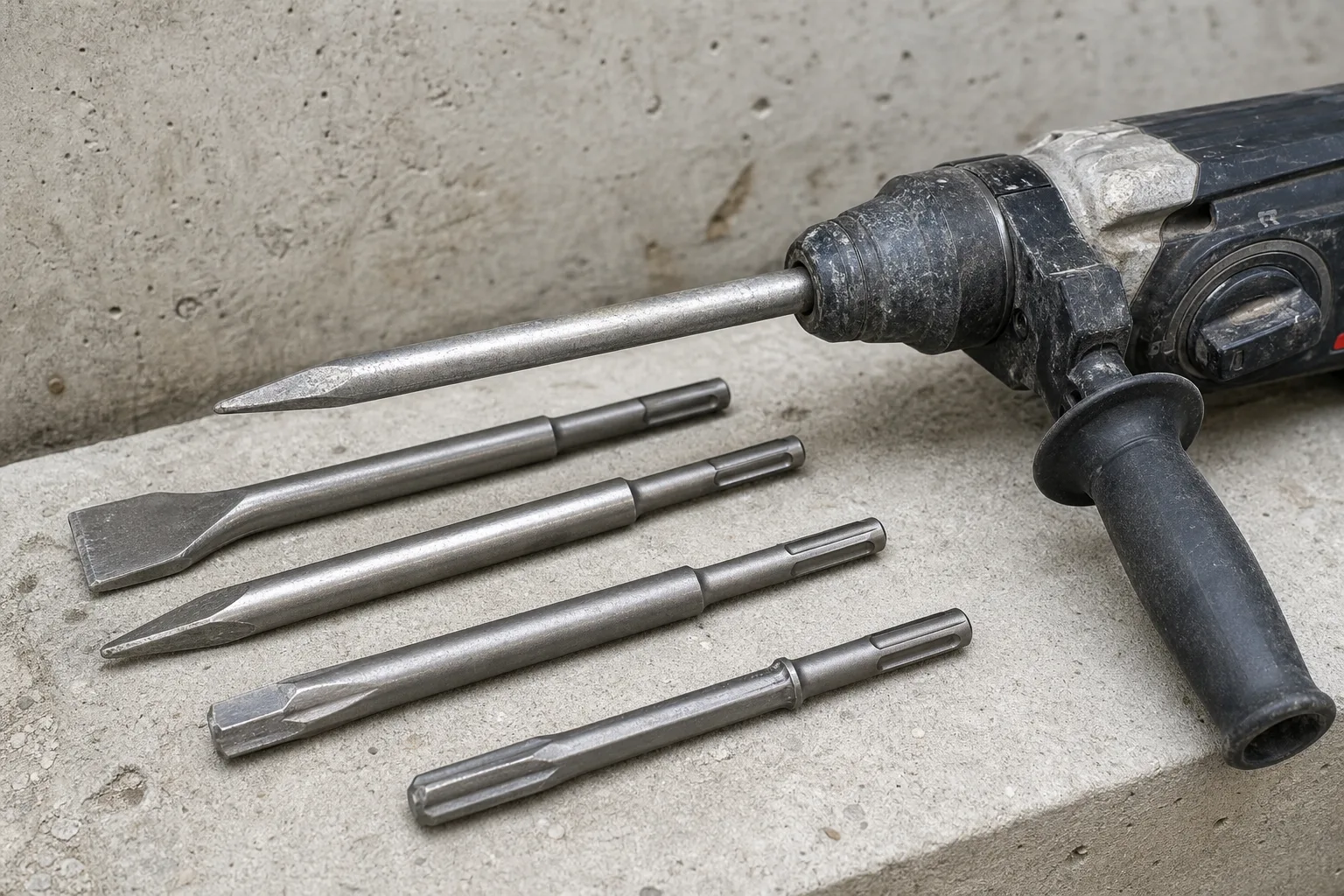 Bohrhammer-Meissel: Pflege, Austausch und Anwendungstipps