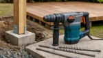 Bohrhammer fuer Gartenprojekte: Pfosten setzen und Terrassen bauen
